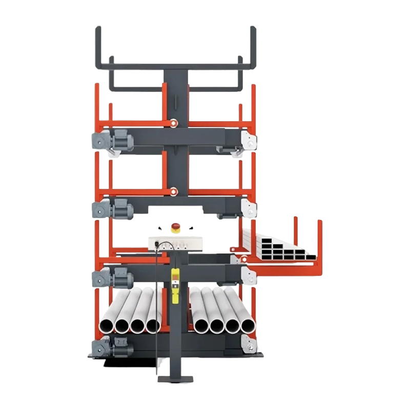 High Space Utilization Pull-Out Cantilever Racks
